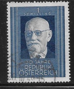 Austria 557 30th Republic single Used