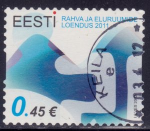 Estonia, 2012, Population & Housing Census, #692, used++