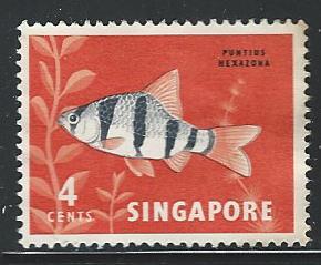 Singapore Used Scott cat.# 54