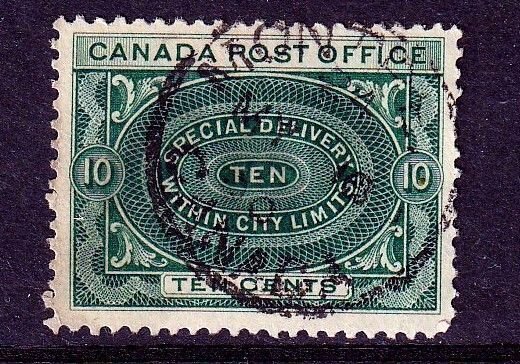 Canada 1898 -  Specail Delivery - VF- used SON # E1