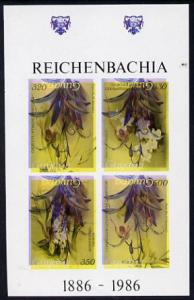 Guyana 1985-89 Orchids Series 2 Plate 46, 55, 57 & 81...