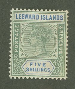 Leeward Islands #8 Unused Single