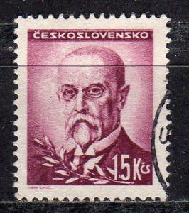 Czechoslovakia 304 - Used - Pres. Thomas G. Masaryk (5) +