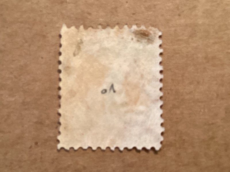 Bahamas Scott #20 used single stamp Wmk 2 Cat. value $75.00