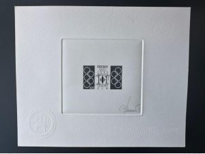 Monaco 1993 YT 1903 Artist's Proof International Olympic Committee IOC JO-