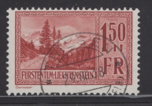 Liechtenstein #129  Used, F/VF   CV $35.00  ....   3510060
