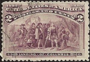 # 231 BROWN VIOLET USED LANDING OF COLUMBUS SCV-0.30