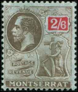 Montserrat SC# 52 Colony Seal 2sh6d  mint no gum  wmk 3