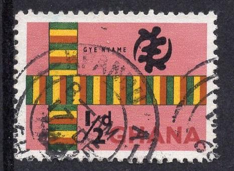 Ghana   #48  1959   used  1/2d.  Gye Nyame