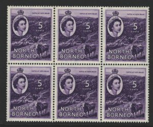 North Borneo Sc#265 MNH - Block of 6