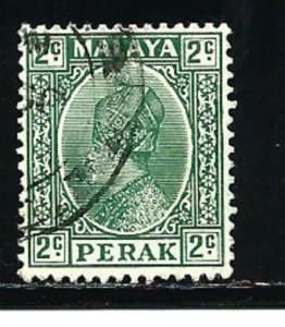 Malaya Perak Stamps-Scott # 70/A14-2c-Canc/LH-1936-NG