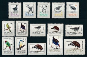 [102436] Tonga Niuafo'ou 1983 Birds vögel oiseaux Self adh. MNH