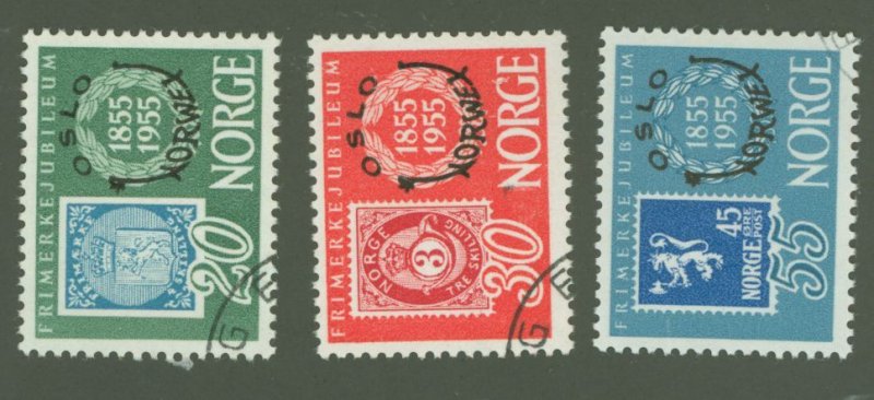 Norway #340-42  Single (Complete Set)