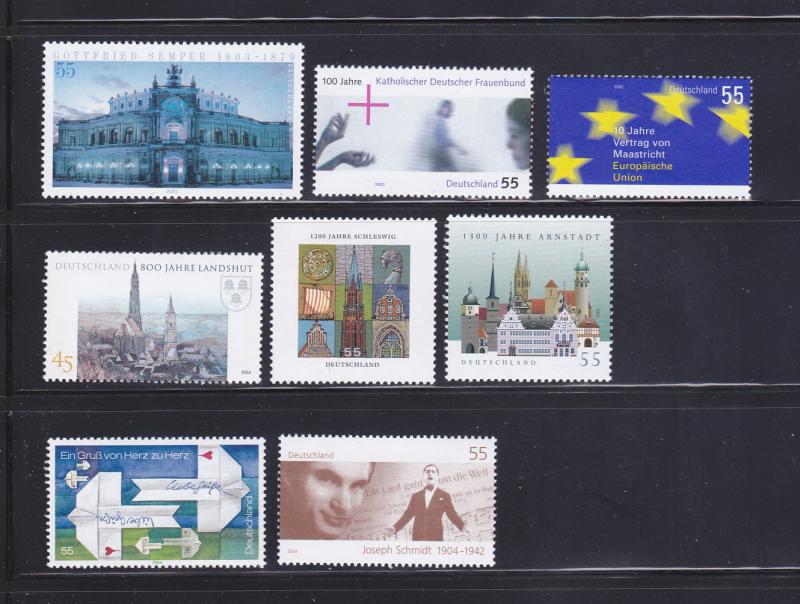 Germany 2267-2274 Sets MNH Various