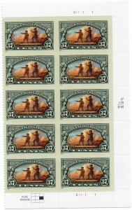 Scott #3854 Lewis and Clark (Thomas Jefferson) Half Sheet of 10 Stamps - MNH