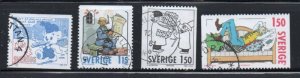 Sweden Sc 1335-1338 1980 Christmas stamp set used