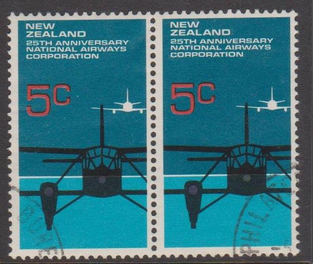 New Zealand Sc#497 Used Pair