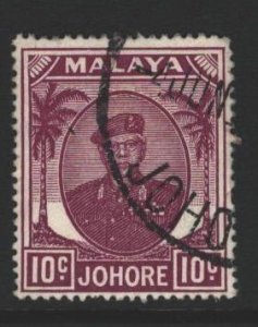 Johore Sc#133 Used