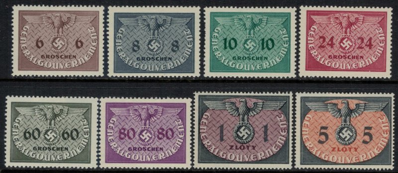 Poland #NO1-3,6,11-3,5*  CV $16.90