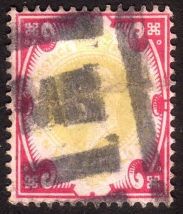 1902, Great Britain, 1Sh, Used, Sc 138, Sg 257