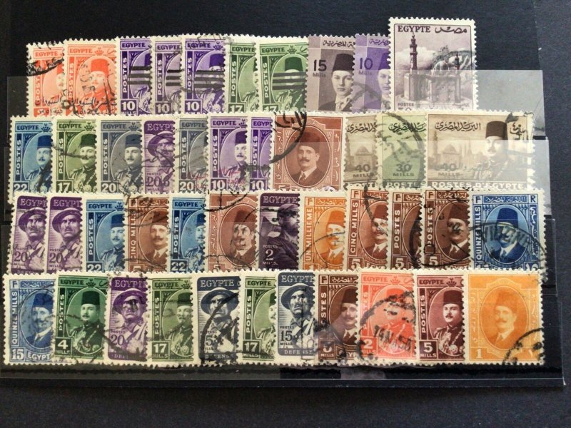 Egypt Vintage used  Stamps  Ref 63220 