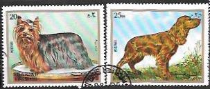 Topical Stamps - Dogs  Romania, Bulgaria, San Marino . . . .