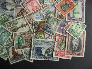 Internationals WW collection breakdown, Southern Rhodesia 65 different