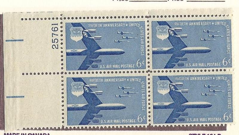 USA SC# C49 MNH Plate Block of 4 UL 25761.10