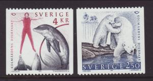 Sweden 1837-1838 Animals MNH VF