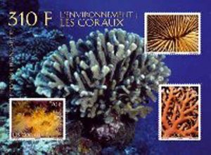 Scott #1026a Corals S/S MNH