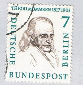 Germany Berlin 9N148 Used Theodor Mommsen 1958 (BP82423)