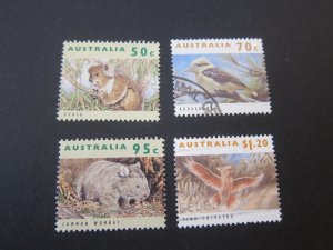 Australia 1992 Sc 1280,82,85-6 FU