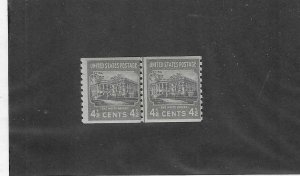 US SCOTT# 844 JOINT LINE PAIR MNH SCV $5.00
