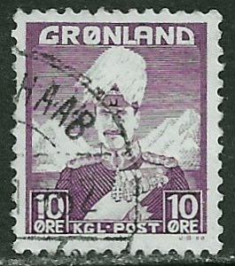 Greenland ~ Scott # 4 ~ Used