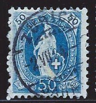 Switzerland #86...Bright Color....very nice stamp!!