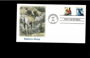 2007 FDC Big Horn Sheep Washington DC