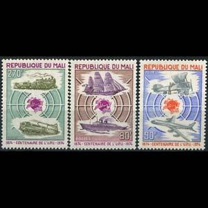 MALI 1974 - Scott# 216-8 UPU Cent. Set of 3 NH