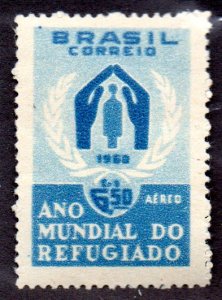 BRAZIL C94 MNH BIN $.50 REFUGEE YEAR