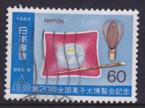 Japan 1984 20th Confectionery Fair Japanese Cake 60y used 