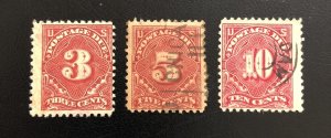 Postage Due stamps