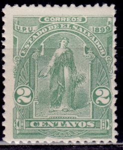 El Salvador, 1899, Ceres, 2c, sc#200, MLH