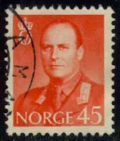 Norway #363 King Olav V, used (0.25)