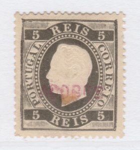 Portugal Acores Azores 1871-73 5r Optd Type A Perf. 12 3/4 MNG A27P18F23127-