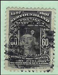 NEWFOUNDLAND   #74 USED (2)