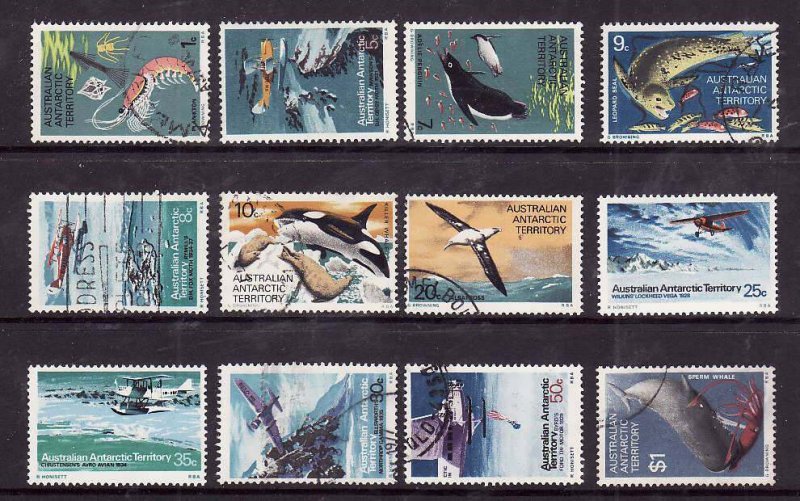 AAT-Sc#L23-34- id6-used set-Marine Life-Birds-please note L24,L30 &L32 are not