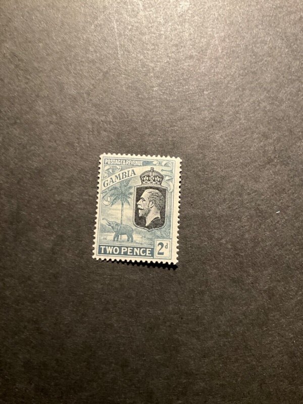 Stamps Gambia Scott# 105 hinged