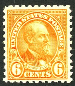 U.S. #587 MINT OG LH