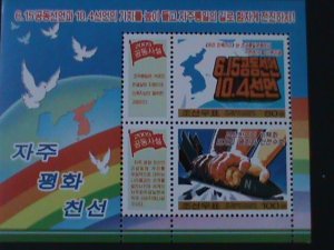 ​KOREA-2009-SC# 4817 JOINT EDITORIALS OF STATE NEWSPAPER-MNH S/S VF-LAST ONE