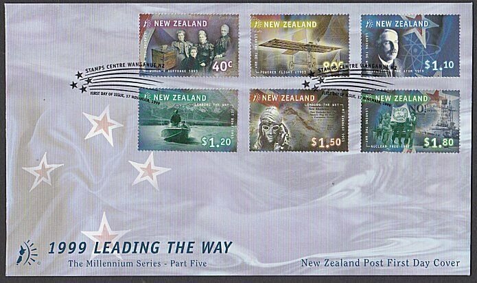 NEW ZEALAND 1999 Leading The Way - FDC......................................L519