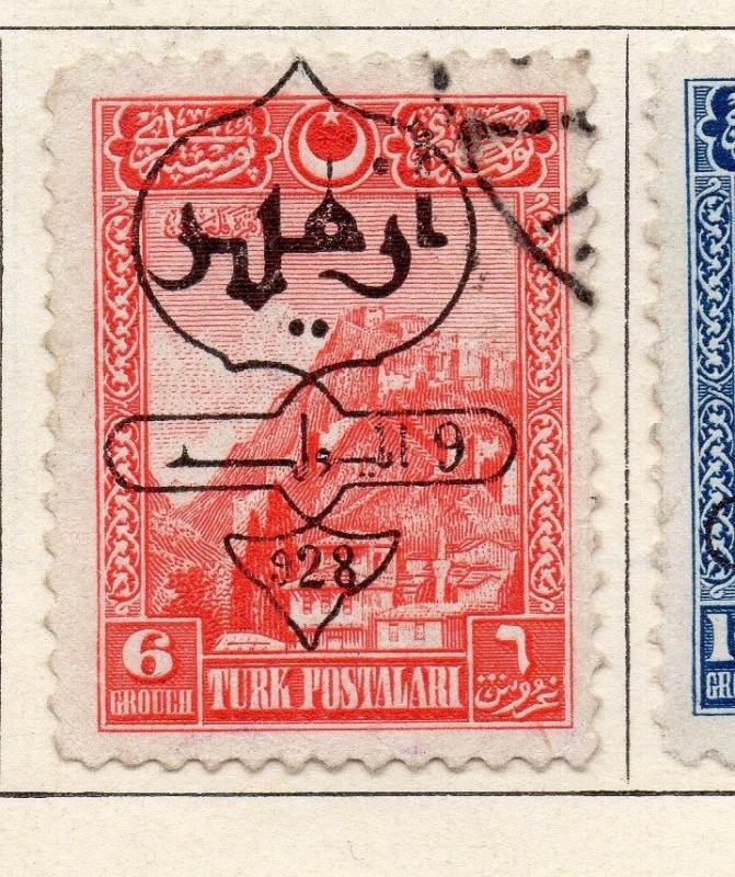 Turkey 1928 Early Issue Fine Used 6G. Optd 272024